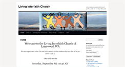 Desktop Screenshot of livinginterfaith.org